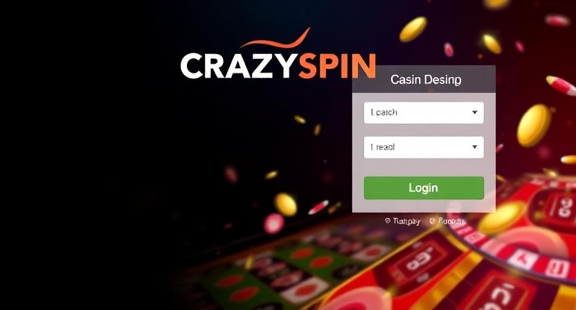 User-friendly CRAZYSPIN777 login control panel